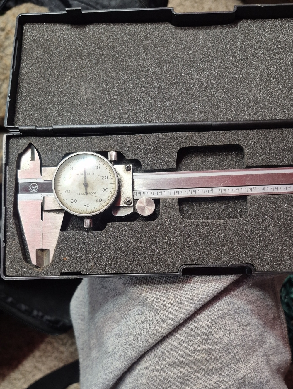 Dial Caliper Stainless Steel Precision Tool /Silver